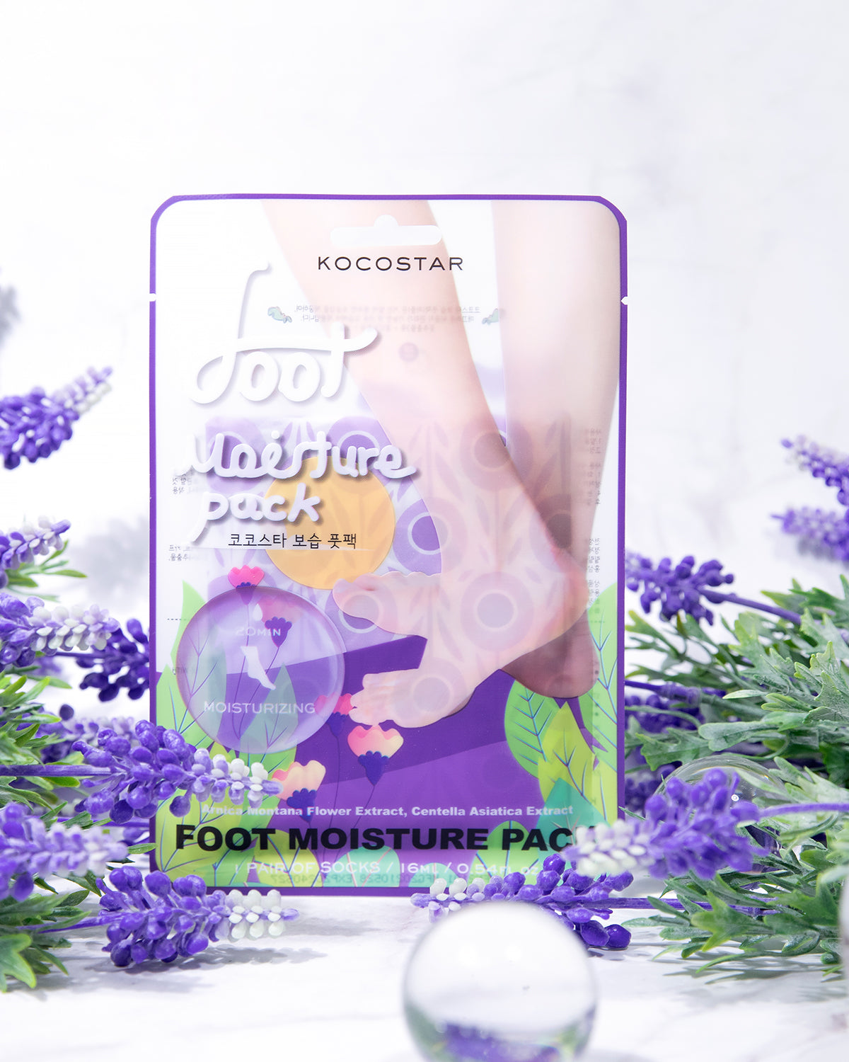 Foot Moisture Pack, Moisturizing