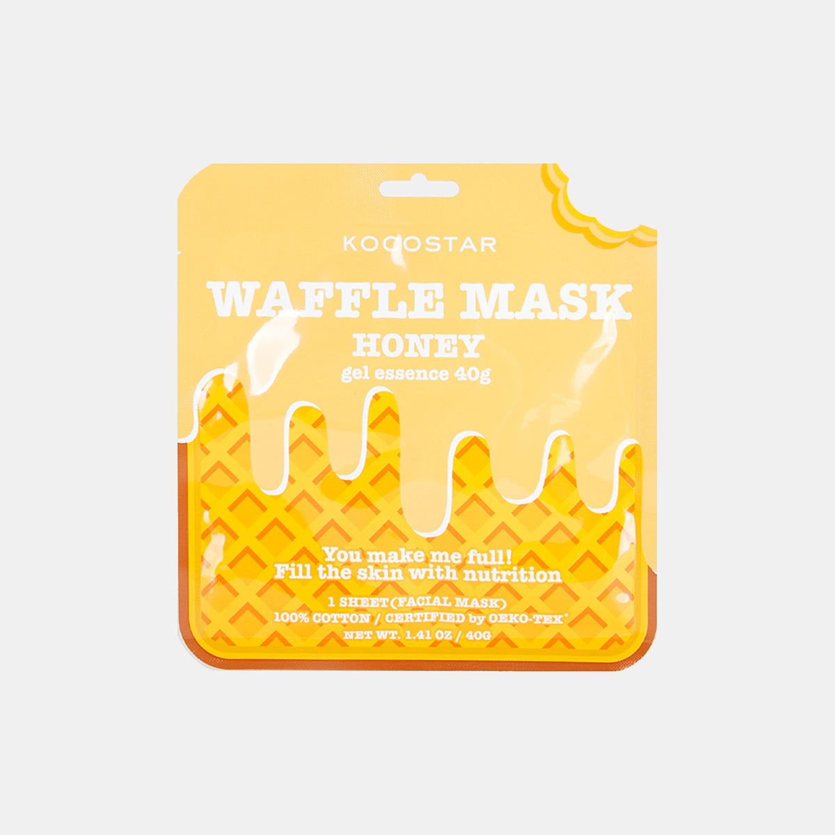 Waffle Mask Honey