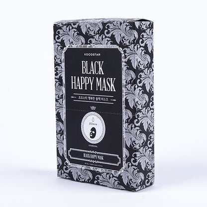 Black Happy Mask