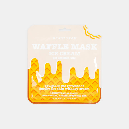 Waffle Mask Ice Cream