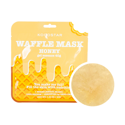 Waffle Mask Honey