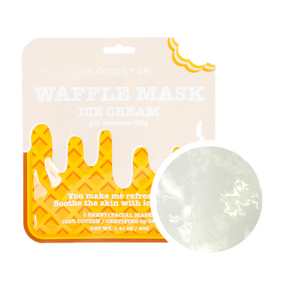 Waffle Mask Ice Cream