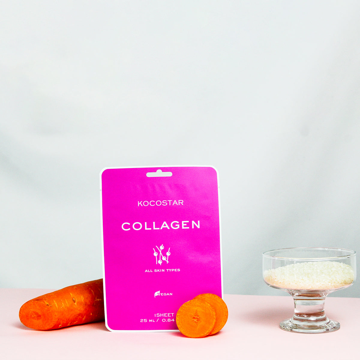 Vegan Collagen Mask, 10-Pack