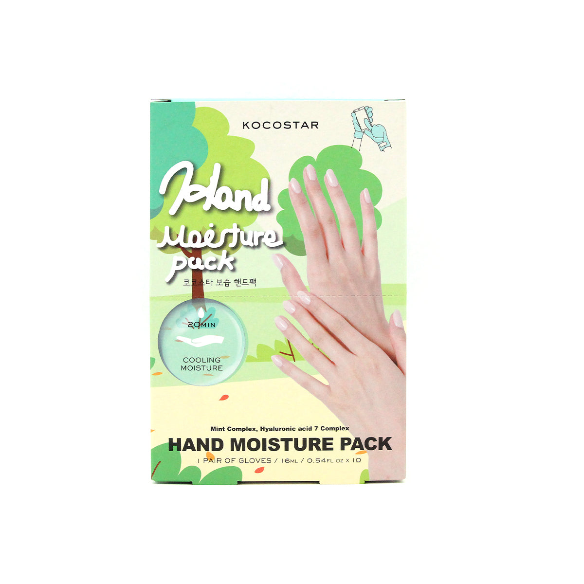 Hand Moisture Pack, Cooling