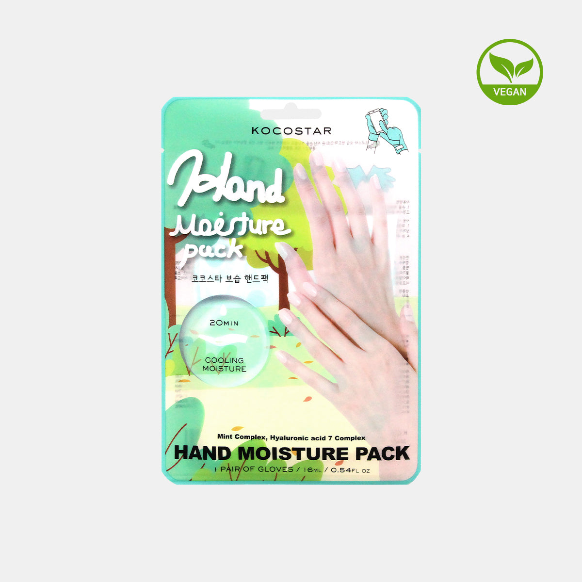 Hand Moisture Pack, Cooling