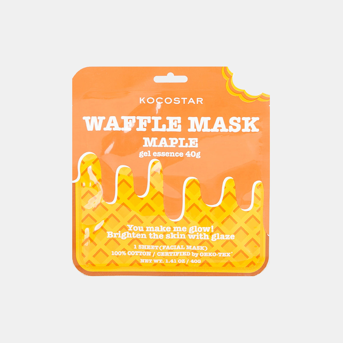 Waffle Mask Maple